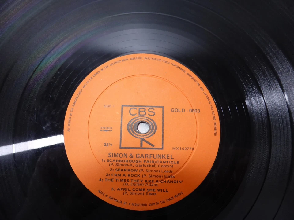 Simon & Garfunkel - Gatefold Compilation - 1970 Aus release Record LP VTG - Image 3 of 4