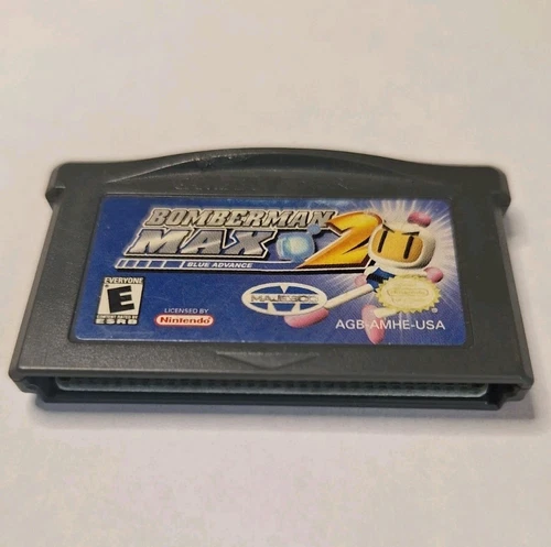Bomberman MAX Blue Advance.  GBA