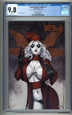 Lady Death Echoes #1 CGC 9.8 David Harrigan Ritual IV Mask Edition Ltd 100