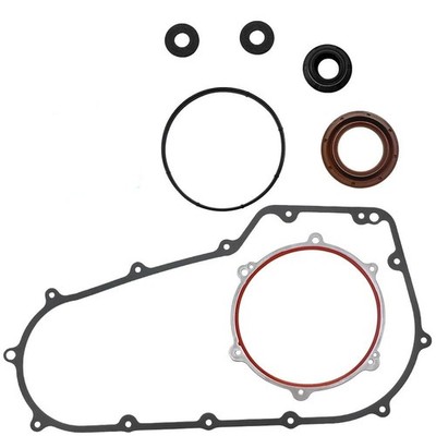 Complete Primary Gasket Kit for Softail & Dyna 07-16 Premium Foamet Material ...
