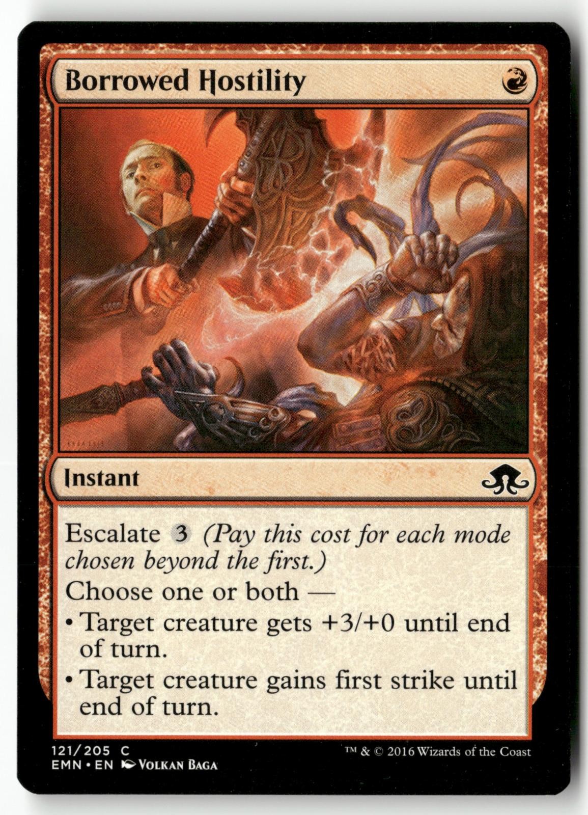 Borrowed Hostility 121 Magic: The Gathering Eldritch Moon 2016