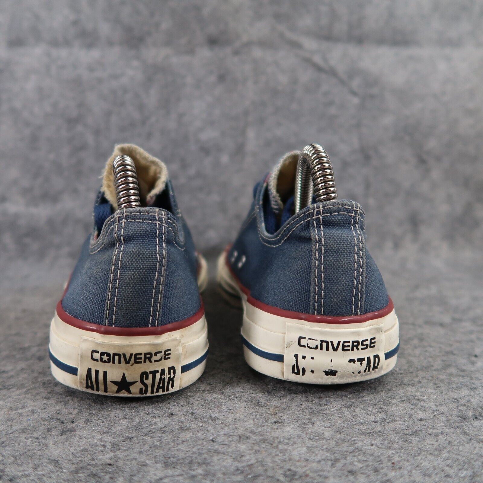 Converse Shoes Womens 7 Sneakers Lifestyle Chuck Taylor Low Blue Canvas Classic thumbnail 5