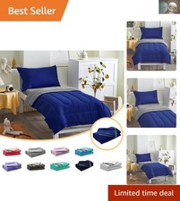 Star Pattern Toddler Bedding Set - 4-Piece Microfiber Collection - Perfect Gift