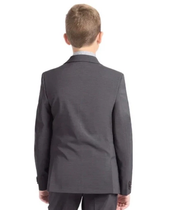 Kenneth Cole Reaction  Kids  Performance Fabric Slim Fit Suit Gray Sz 20w - Image 2 of 4