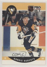 1990-91 Pro Set Gordie Roberts (Bar Below Season on Back) #510 0h1