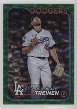2024 Topps Update Green Crackle Foilboard 128/499 Blake Treinen #US196 12u8