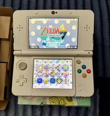 New 3ds White Im Box Usa Seller Japanese Import English Language