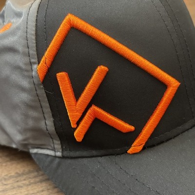 NEW Kahles Baseball/Hunting Cap Adjustable Orange/Grey/Black Made in Germany