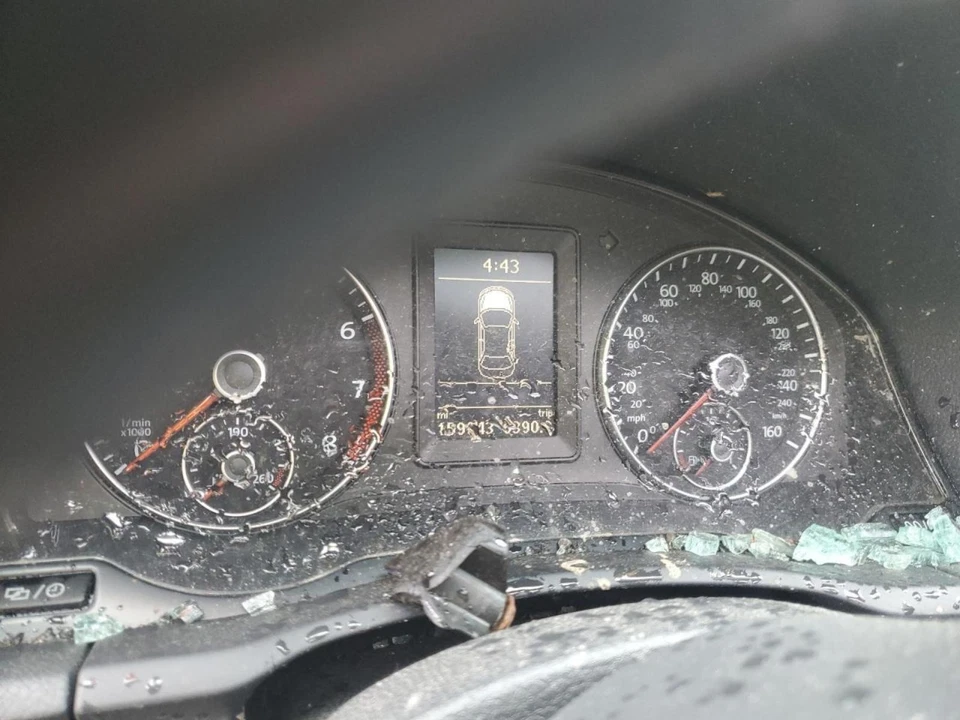 Volkswagen EOS 2014 cuarto conductor izquierdo ventana cristal #010354 Foto 4 de 4