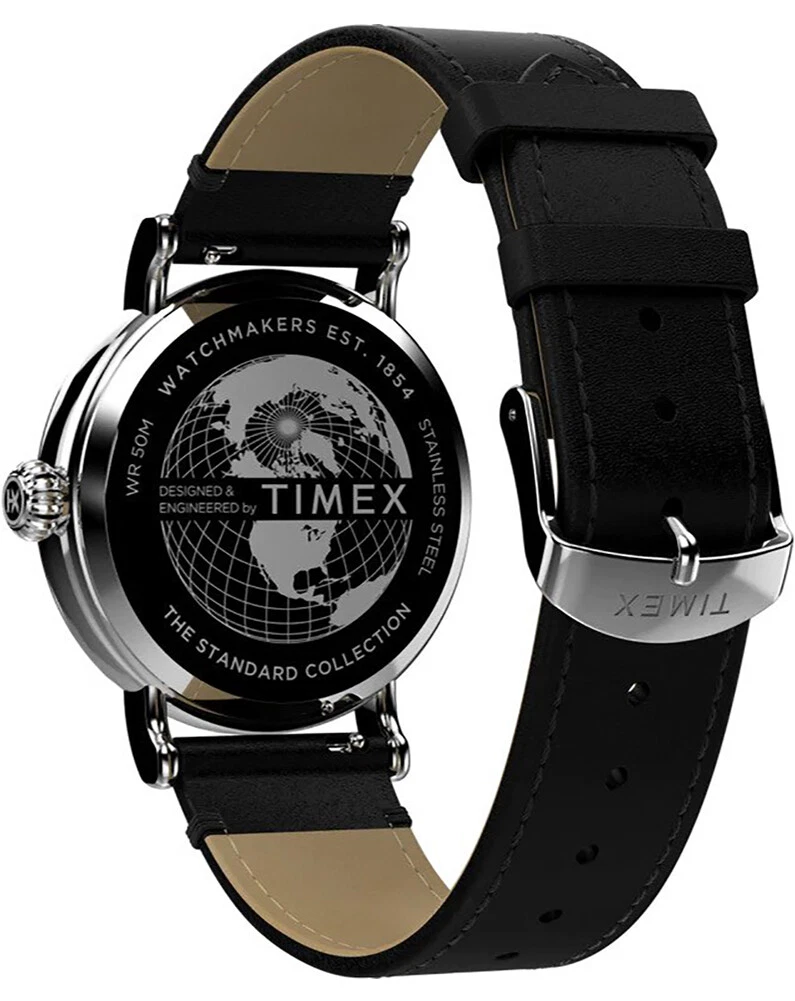 Timex Black Mens Analogue Watch Waterbury TW2V67500 eBay