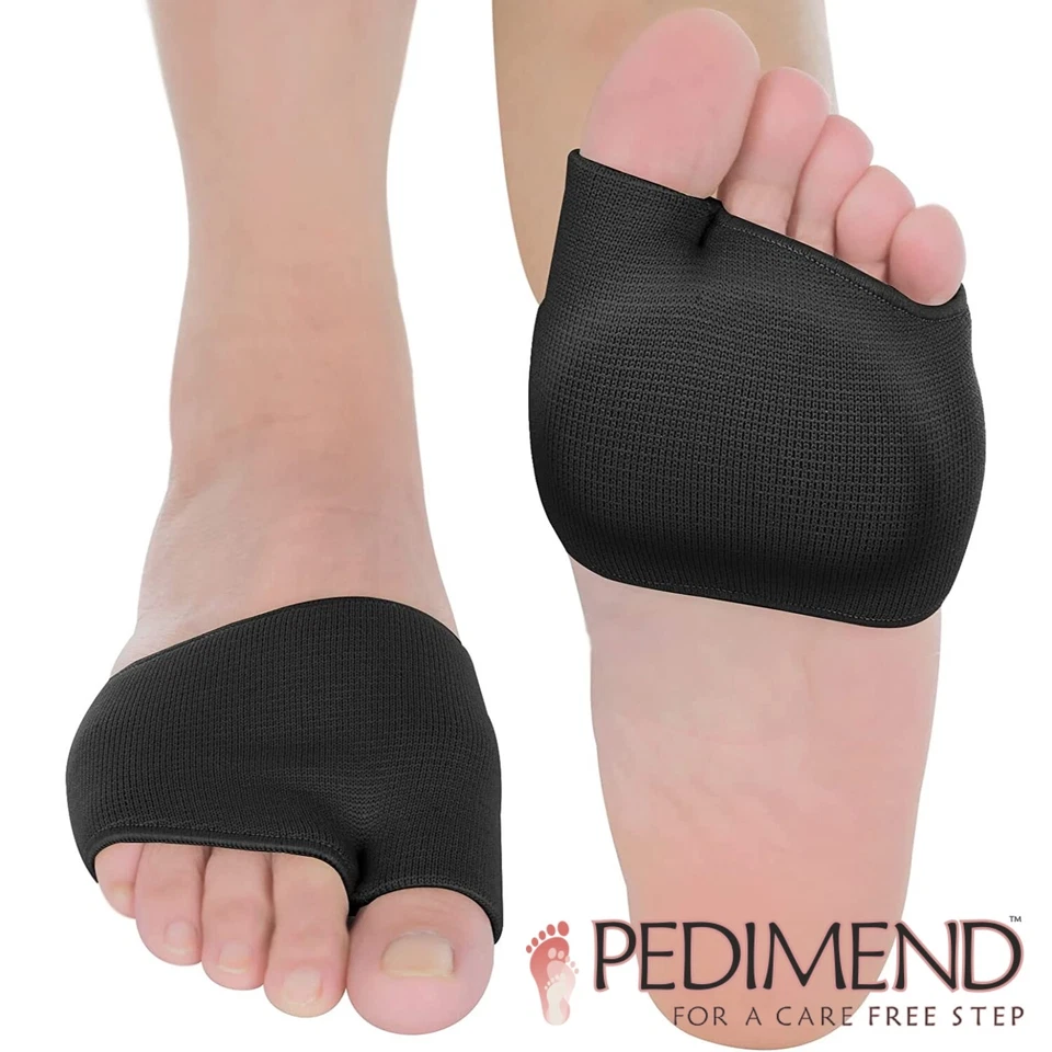 PEDIMEND 2x Gel Ball Of Foot Cushion Metatarsal Foot Pad Mortons Neuroma Pain Relief - UK