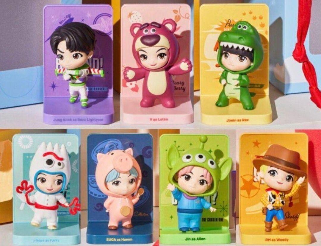 BTS Official V TOY STORY X TINYTAN Collaboration Figure /+Tracking