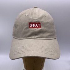 GOAT Hat or Cap Beige Adjustable
