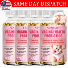 Vaginal Probiotics For Women with Vitamin C - Digestive Vaginal Health 120 Pills