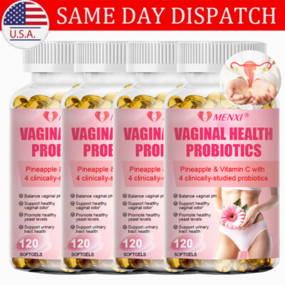 Vaginal Probiotics For Women with Vitamin C - Digestive Vaginal Health 120 Pills