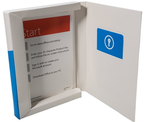 Microsoft Office 2013 Home and Business Product Key Card Full Retail English=NEW - Picture 4 of 4