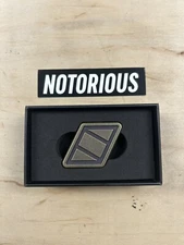 Notorious EDC NFG Worry Stone - Antiqued Brass