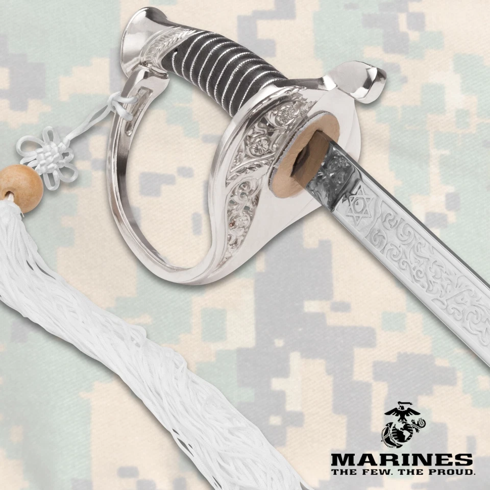 Espada y funda sable ceremonial USMC | Licencia oficial | 35" en general Foto 3 de 4