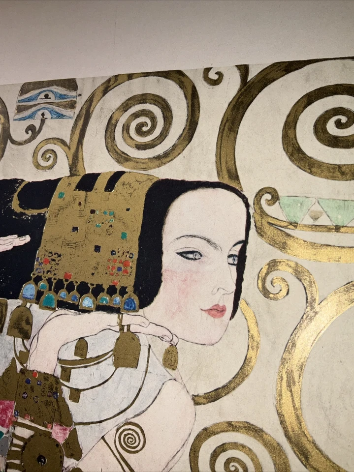 Gustav Klimt Expectation Bellas Artes Litografía Editorial Galería Vals Salzburgo Austria Foto 2 de 4