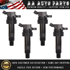 Pack of 4 Ignition Coil UF707 For Turbocharged 2013-2017 Hyundai Veloster