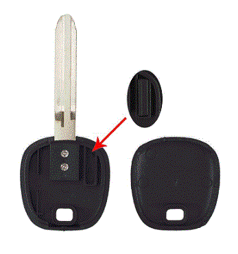 Transponder Car Key Suitable for Toyota Yaris 10/2005 - 11/2011 TOY43- 4D - Picture 5 of 7
