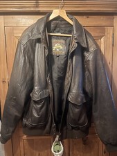 Vintage Leather Jacket By Wilson