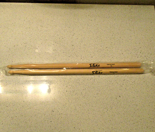 On-Stage Drum Sticks 7A Selected Maple Pair New Sealed Percussion Sticks
