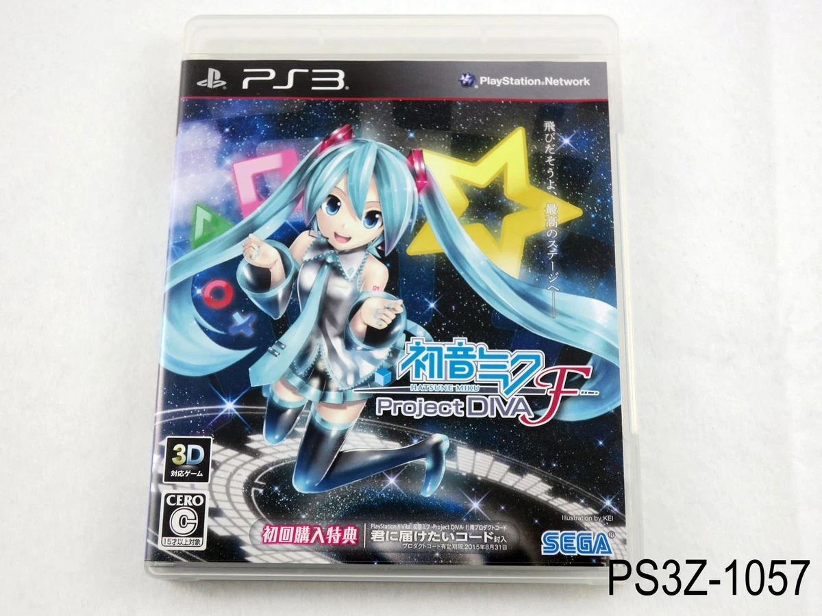 Sony PlayStation 3 Hatsune Miku: Project DIVA F Video Games for