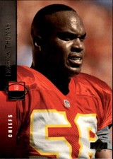 1994 Upper Deck Derrick Thomas #313 Electric Kansas City Chiefs 8G