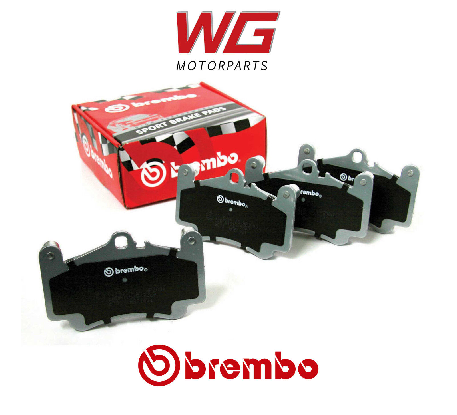 Brembo Sport HP2000 Front Brake Pads for Honda Stepwagon 2.0 (20