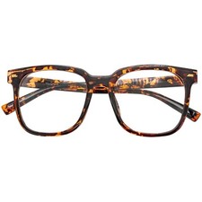 Large Blue Light Blocking Glasses Leopard Frame Gaming Computer PC Protection