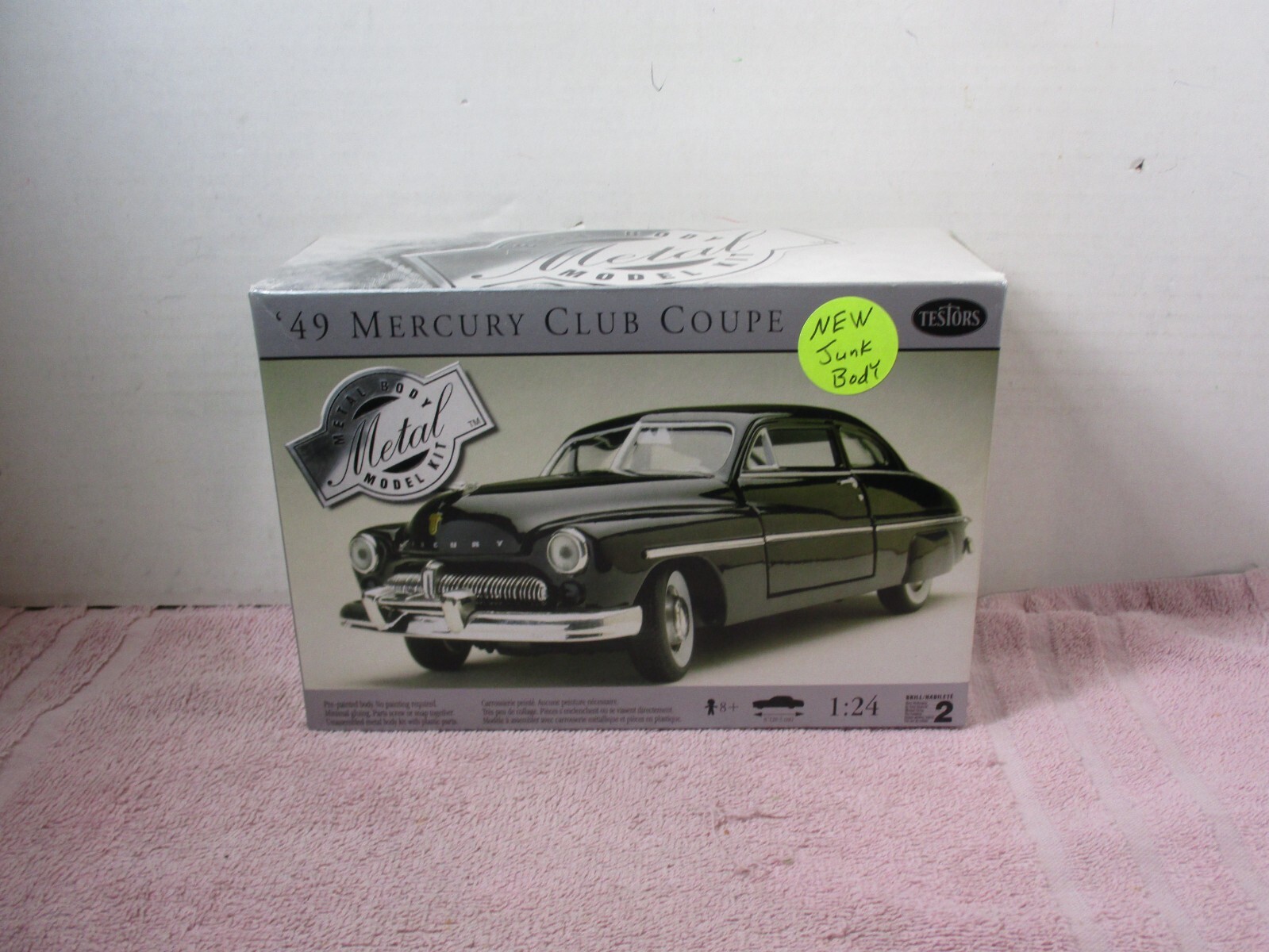 1/24 TESTORS '49 MERCURY CLUB COUPE DIECAST MODEL KIT eBay