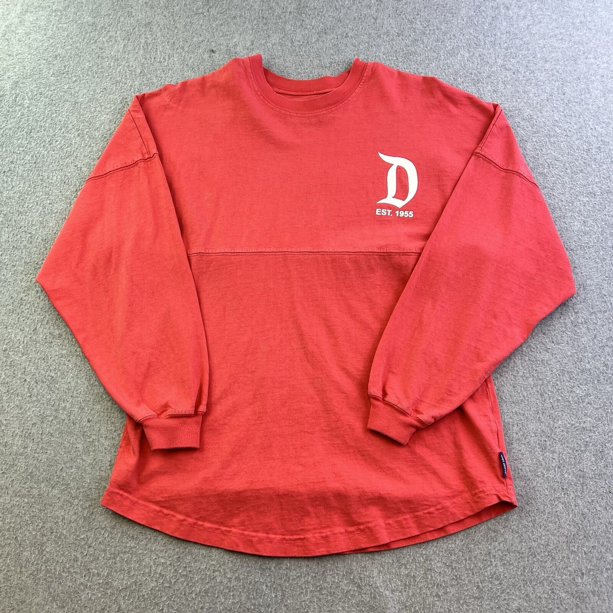 Walt Disney World Resort Spirit Jersey Adult XS Red White Long