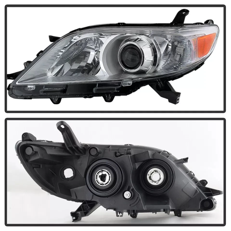 Fit 2011-2020 Toyota Sienna Halogen Headlights Headlamps Left + Right - Image 2 of 4