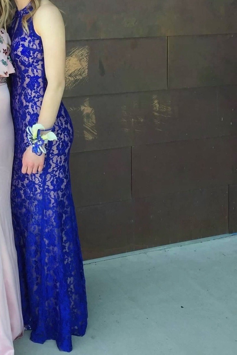 Jovani Royal Blue Prom Dress 45169 Formal Gown | eBay