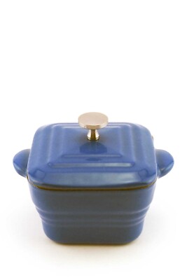 BergHOFF Blue Square Covered Casserole Dish Set of with