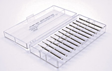JEWELRY CYLINDER SQ. BUR SET 12 PCS 006 TO 025 FIG 21 QUALITY BURS FOR JEWELERS 