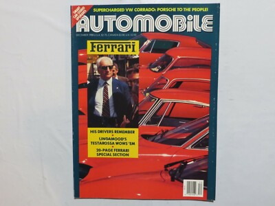  Automobile Magazine - VOL.3 #9 - Dec-1988 - Ferrari Testarossa SD