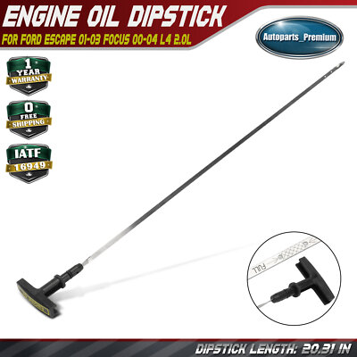 #ad Engine Oil Dipstick for Ford Escape 2001 2003 Focus 2000 2001 2002 2004 L4 2.0L $10.48