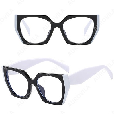 Vintage Oversized Square TR90 Progressive Reading Glasses Readers Women +1.0~3.0