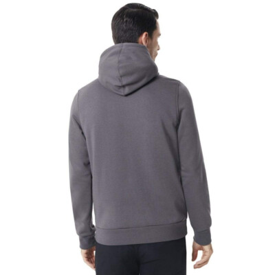 Oakley Men's Bark Fz Zip Hoodie Sweatshirt, in Forged Iron Grey