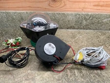 Replacement Inflatable Airblown Fan Blower Motor 12 volt  & Lights.
