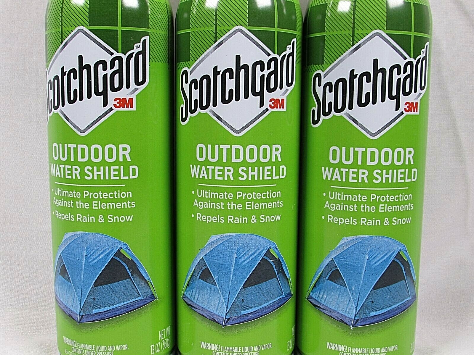 (3Pack) 3M Scotchgard Fabric Leather Outdoor Gears HEAVY DUTY WATER