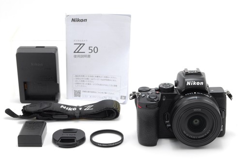 【MINT S/C2745】Nikon Z50 Mirrorless Camera 20.9MP 16-50mm f/3.5-6.3 vr Lens JAPAN