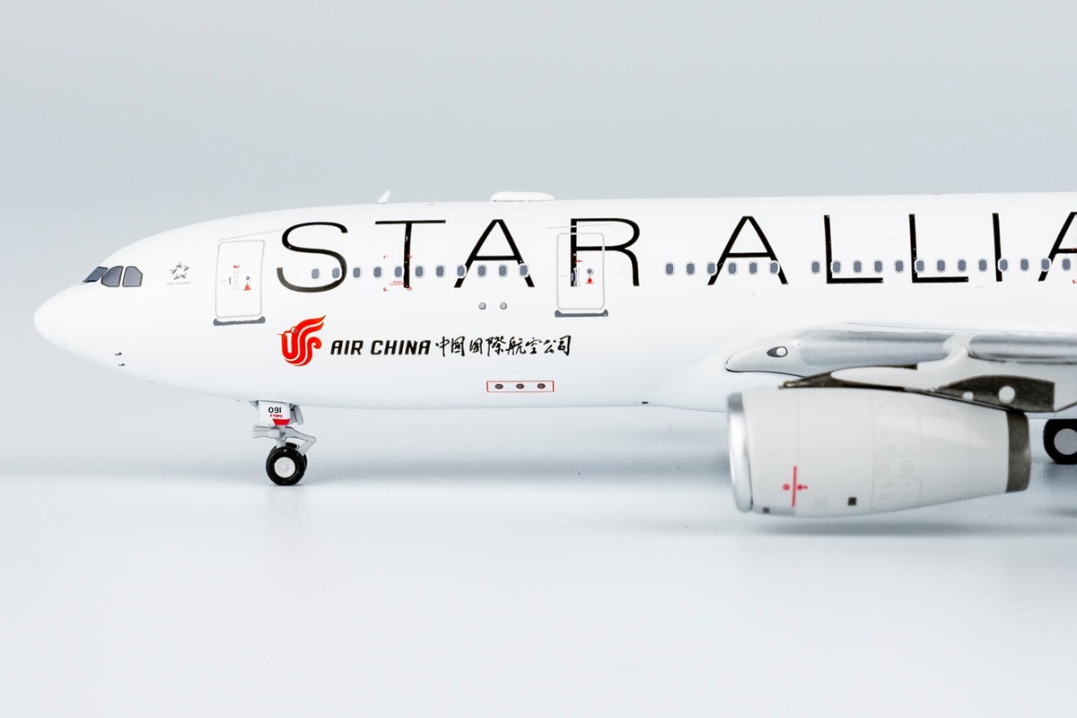 ブランドのギフト NGmodel Air China A330-200 B-6091 (Star Alliance) 1/400 民間航空機