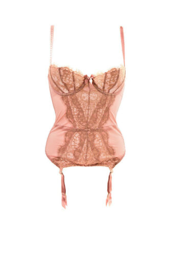 L'AGENT BY AGENT PROVOCATEUR women's elegant luxury pink bustier size s - Picture 1 of 4