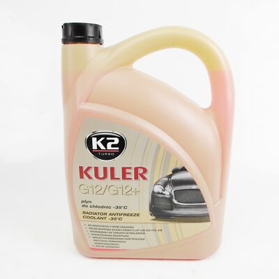 K2 Kühlerfrostschutz Fertigmischung Long Life Grün bis 35 °C 5 Liter T205Z