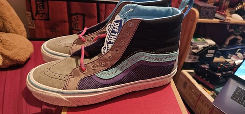 Vans Sk8-Hi 38 Dv Uk Size 10 Gentian V - Picture 2 of 7