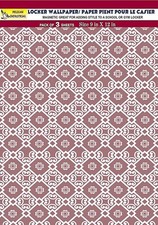 Magnetic Locker Wallpaper Made in USA - Pack of 3 Sheets Abstract vb026
