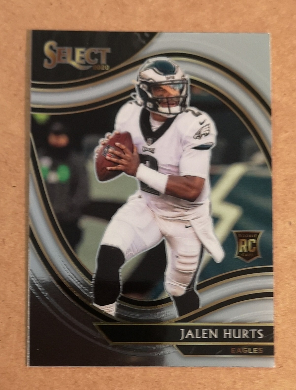 JALEN HURTS RC 💥 2020 Panini Select Field Level Rookie Card No. 350 Mint +